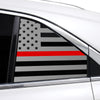 Fits Cadillac XT4 2019-2023 Quarter Window American Flag Vinyl Decal Stickers - Bogar Tech Designs