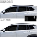 Fits Toyota Corolla Cross 2022-2026 Vinyl Chrome Delete Grille Blackout Decal Stickers Overlay Film - Bogar Tech Designs