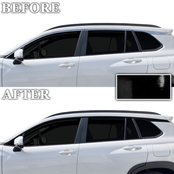 Fits Toyota Corolla Cross 2022-2026 Vinyl Chrome Delete Grille Blackout Decal Stickers Overlay Film - Bogar Tech Designs