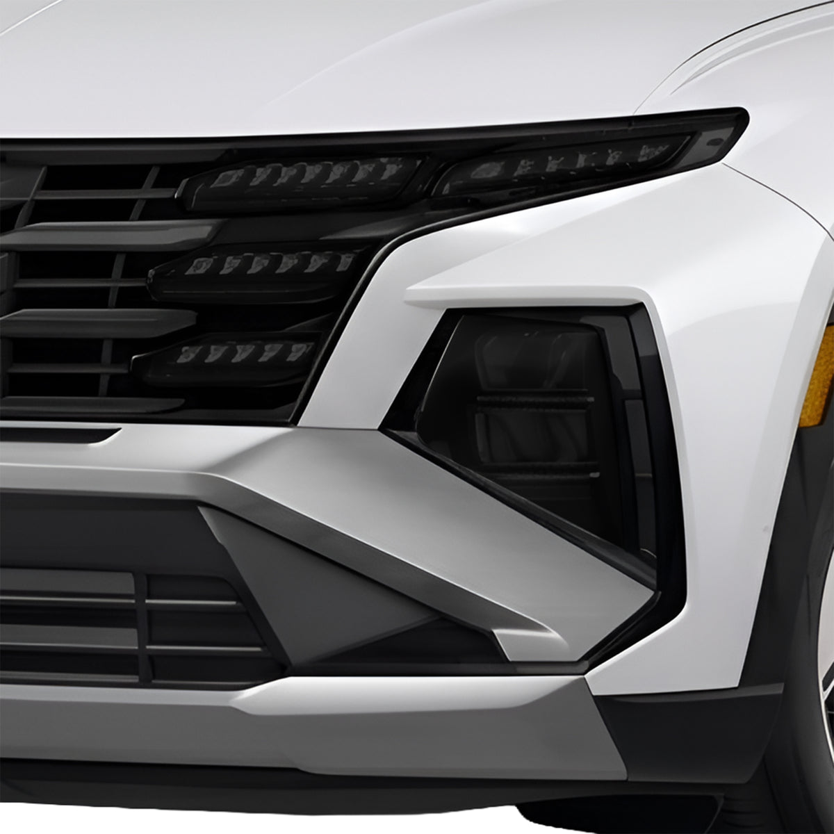 Fits Hyundai Tucson 2025-2026 Full Headlight Taillight Precut Smoked PPF Tint Kit Film Overlay  - Bogar Tech Designs