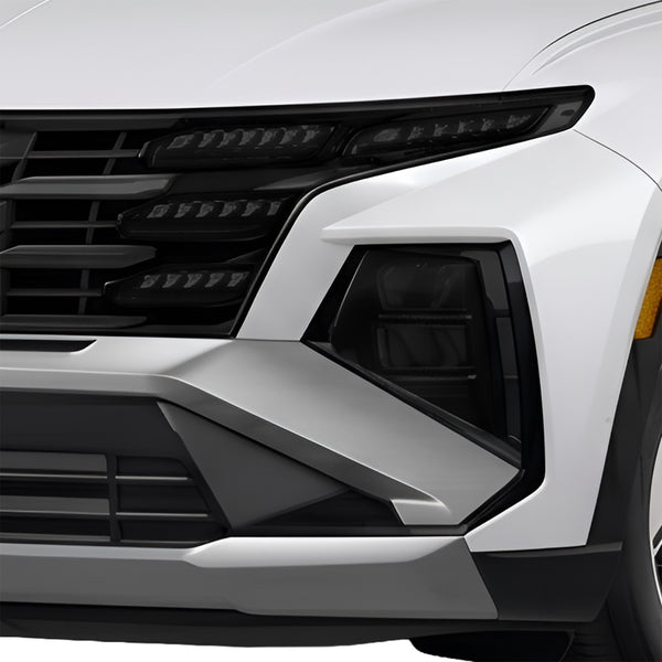 Fits Hyundai Tucson 2025-2026 Full Headlight Taillight Precut Smoked PPF Tint Kit Film Overlay  - Bogar Tech Designs