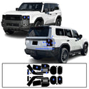 Fits Toyota Land Cruiser 2024-2026 Full Headlight Taillight Precut Smoked PPF Tint Kit Film Overlay  - Bogar Tech Designs