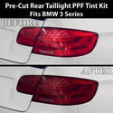 Fits BMW 3 Series 2011-2013 Full Headlight Taillight Precut Smoked PPF Tint Kit Film Overlay  - Bogar Tech Designs