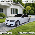 Fits BMW 3 Series 2011-2013 Full Headlight Taillight Precut Smoked PPF Tint Kit Film Overlay  - Bogar Tech Designs
