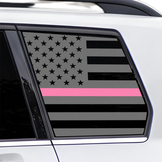 Fits Mercedes-Benz GLK 2010-2015 Quarter Window American Flag Vinyl Decal Stickers - Bogar Tech Designs