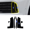 Fits Audi Q7 2020-2024 Vinyl Chrome Delete Grille Blackout Decal Stickers Overlay Film - Bogar Tech Designs