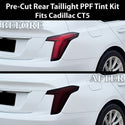 Fits Cadillac CT5 2020-2024 Full Headlight Taillight Precut Smoked PPF Tint Kit Film Overlay  - Bogar Tech Designs