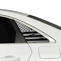 Fits Audi A4 2020-2025 Quarter Window American Flag Vinyl Decal Stickers - Bogar Tech Designs