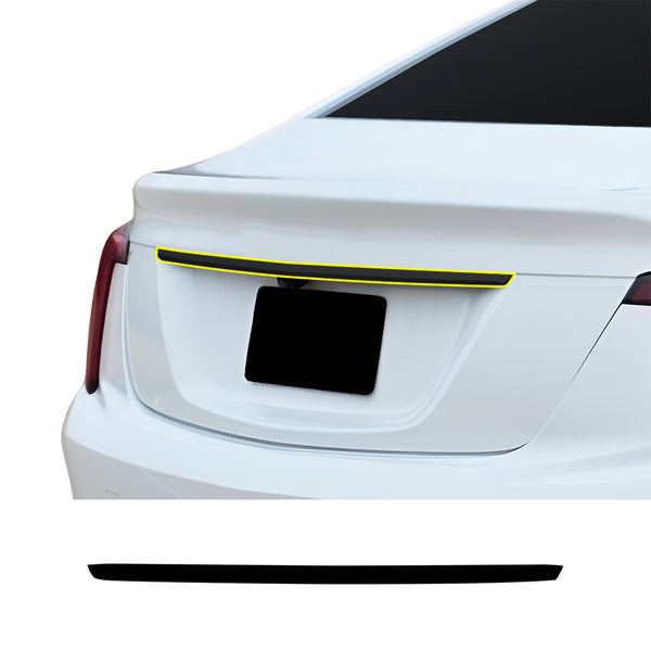 Fits Cadillac CT5 2020-2026 Vinyl Chrome Delete Trunk - Main Image