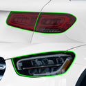 Fits Mercedes-Benz GLC-Class 2016-2022 Full Headlight Taillight Precut Smoked PPF Tint Kit Film Overlay  - Bogar Tech Designs