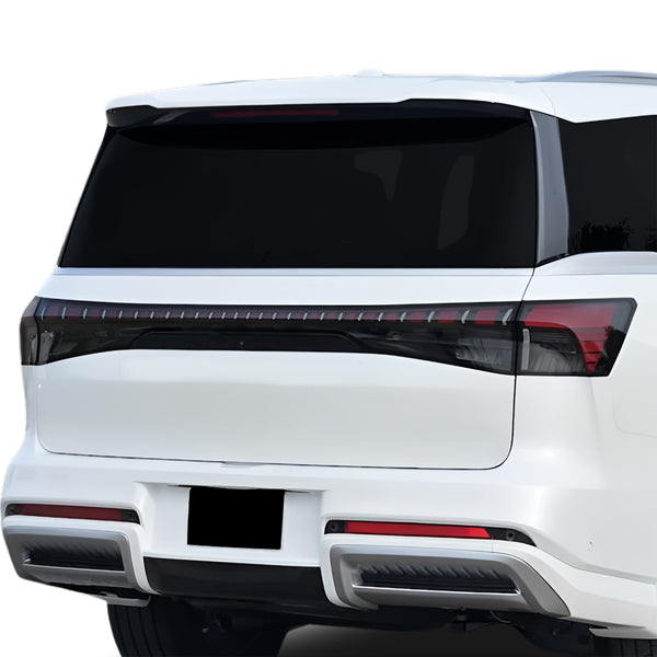 Fits Infiniti QX80 2025-2027 Full Headlight Taillight Precut Smoked PPF Tint Kit Film Overlay  - Bogar Tech Designs