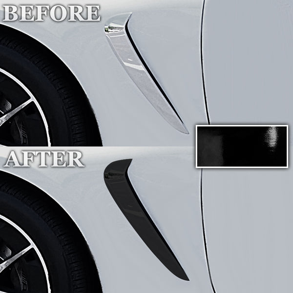 Fits Mercedes-Benz CLE 2024-2026 Vinyl Chrome Delete Grille Blackout Decal Stickers Overlay Film - Bogar Tech Designs