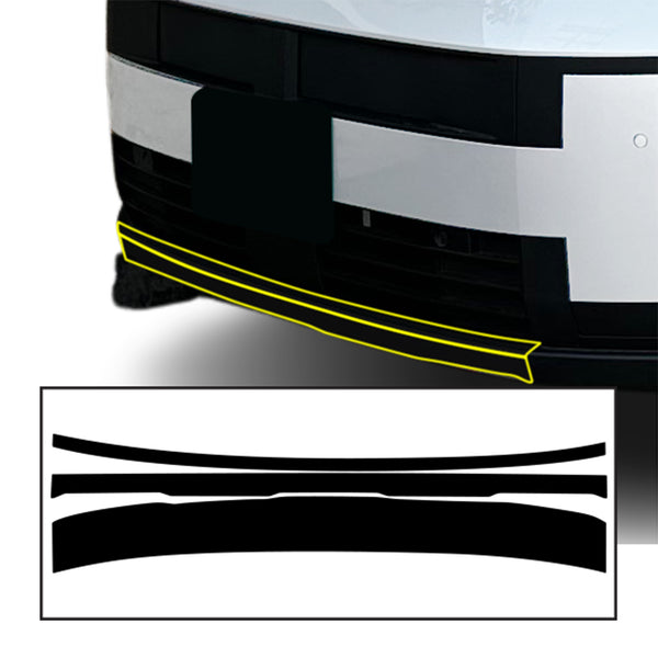 Fits Hyundai Santa Fe 2024-2027 Vinyl Chrome Delete Grille Blackout Decal Stickers Overlay Film - Bogar Tech Designs
