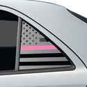 Fits Mercedes-Benz C280 1994-2000 Quarter Window American Flag Vinyl Decal Stickers - Bogar Tech Designs