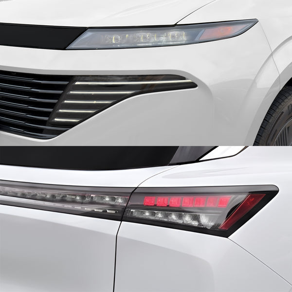 Fits Nissan Murano 2025-2026 Full Headlight Taillight Precut Smoked PPF Tint Kit Film Overlay  - Bogar Tech Designs