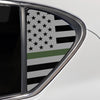 Fits Lexus CT200 2011-2018 Quarter Window American Flag Vinyl Decal Stickers - Bogar Tech Designs