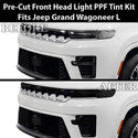 Fits Jeep Grand Wagoneer L 2026-2027 Full Headlight Taillight Precut Smoked PPF Tint Kit Film Overlay  - Bogar Tech Designs