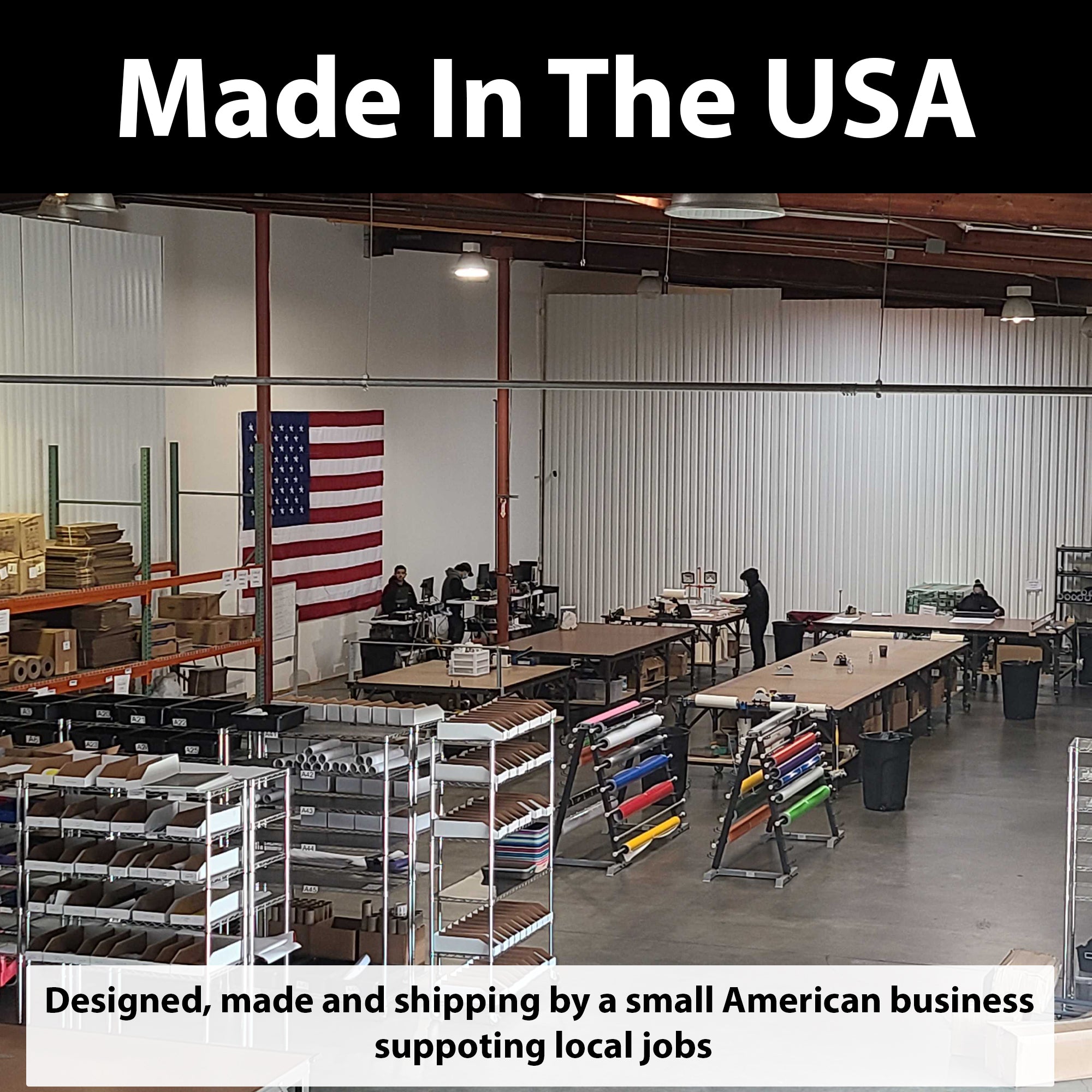 Rear Middle and Side Window American Flag Vinyl Decal Stickers Fits Toyota Tacoma 2016 - 2023 - Bogar Tech Designs