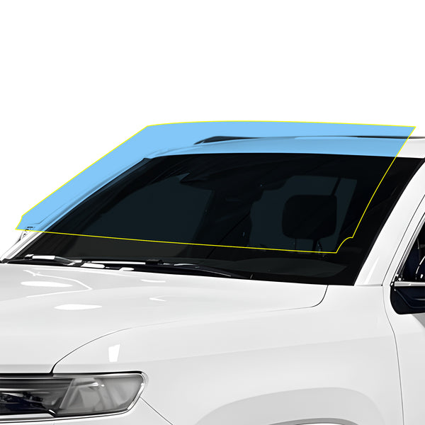 For Jeep Grand Wagoneer 2023-2027 Precut Front Rear Windshield Premium Protection Self Healing Film Kit