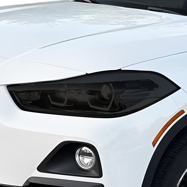 Fits BMW X2 2018-2023 Full Headlight Taillight Precut Smoked PPF Tint Kit Film Overlay  - Bogar Tech Designs