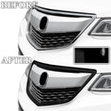 Fits Acura MDX 2014-2016 Vinyl Chrome Delete Grille Blackout Decal Stickers Overlay Film - Bogar Tech Designs
