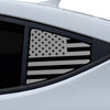 Fits Hyundai Elantra 2017-2018 Quarter Window American Flag Vinyl Decal Stickers - Bogar Tech Designs