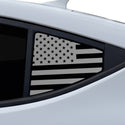 Fits Hyundai Elantra 2017-2018 Quarter Window American Flag Vinyl Decal Stickers - Bogar Tech Designs