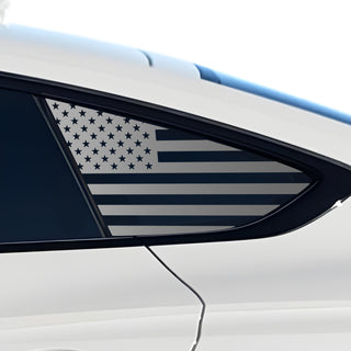 Fits Audi A5 Sportback 2018-2024 Quarter Window American Flag Vinyl Decal Stickers - Bogar Tech Designs
