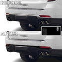 Fits GMC Yukon XL 2025-2026 Vinyl Chrome Delete Grille Blackout Decal Stickers Overlay Film - Bogar Tech Designs