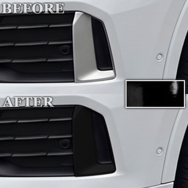 Fits Audi Q7 2020-2024 Vinyl Chrome Delete Grille Blackout Decal Stickers Overlay Film - Bogar Tech Designs