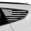 Fits Hyundai Santa Fe Sport 2013-2018 Quarter Window American Flag Vinyl Decal Stickers - Bogar Tech Designs
