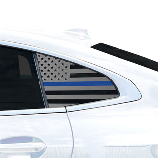 Fits BMW 2 Series 2020-2024 Quarter Window American Flag Vinyl Decal Stickers - Bogar Tech Designs