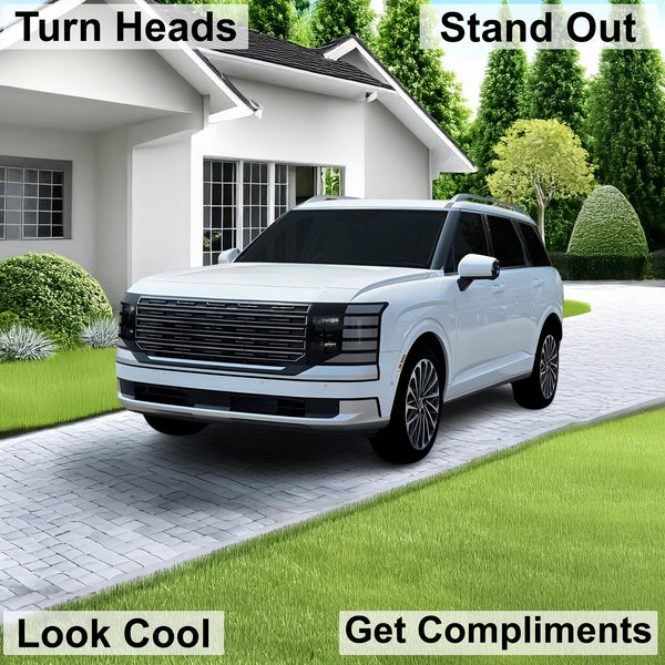 Fits Hyundai Palisade 2026-2027 Full Headlight Taillight Precut Smoked PPF Tint Kit Film Overlay  - Bogar Tech Designs