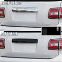 Fits Nissan Armada 2017-2020 Vinyl Chrome Delete Grille Blackout Decal Stickers Overlay Film - Bogar Tech Designs