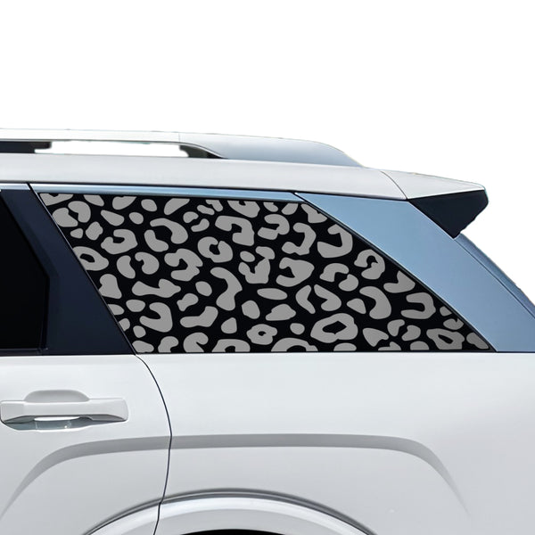 Fits Hyundai Palisade 2026-2027 Animal Leopard Cheetah Cow Window Vinyl Decal Stickers