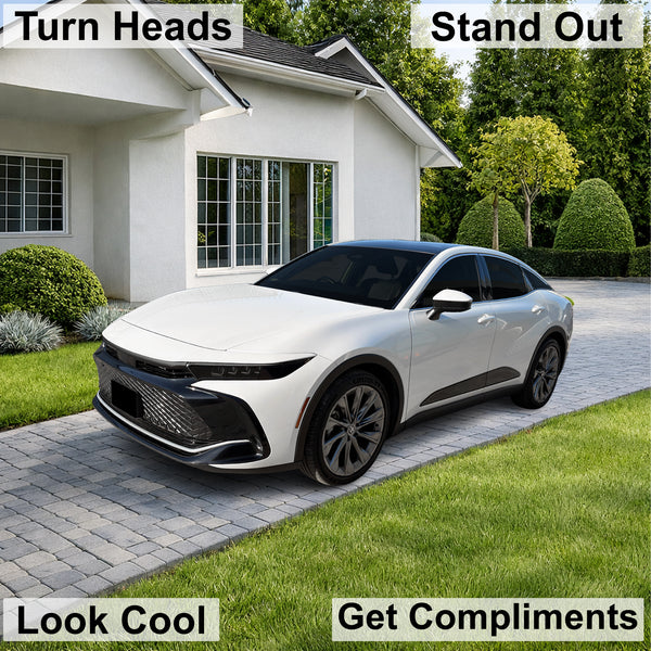 Fits Toyota Crown 2023-2026 Full Headlight Taillight Precut Smoked PPF Tint Kit Film Overlay  - Bogar Tech Designs