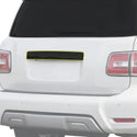 Fits Nissan Armada 2017-2020 Vinyl Chrome Delete Grille Blackout Decal Stickers Overlay Film - Bogar Tech Designs
