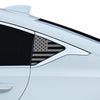 Fits Cadillac CT5 2020-2026 Quarter Window American Flag Vinyl Decal Stickers - Bogar Tech Designs