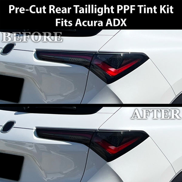 Fits Acura ADX 2025-2026 Full Headlight Taillight Precut Smoked PPF Tint Kit Film Overlay  - Bogar Tech Designs