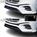 Fits Mercedes-Benz GLS 2024-2026 Vinyl Chrome Delete Grille Blackout Decal Stickers Overlay Film - Bogar Tech Designs
