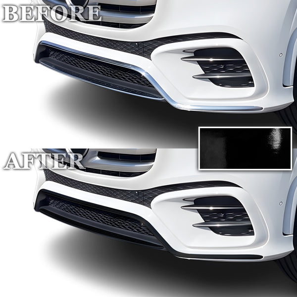 Fits Mercedes-Benz GLS 2024-2026 Vinyl Chrome Delete Grille Blackout Decal Stickers Overlay Film - Bogar Tech Designs