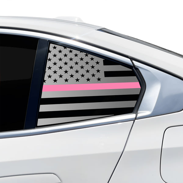 Fits BMW 5 Series 2024-2027 Quarter Window American Flag Vinyl Decal Stickers - Bogar Tech Designs
