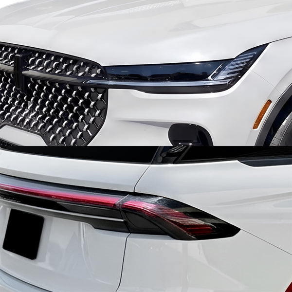 Fits Lincoln Nautilus 2024-2026 Full Headlight Taillight Precut Smoked PPF Tint Kit Film Overlay  - Bogar Tech Designs
