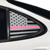 Fits Pontiac Grand Prix 1997-2003 Quarter Window American Flag Vinyl Decal Stickers - Bogar Tech Designs