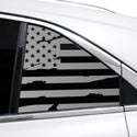 Fits Cadillac XT4 2019-2023 Quarter Window American Flag Vinyl Decal Stickers - Bogar Tech Designs