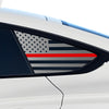 Fits Audi A5 Sportback 2018-2024 Quarter Window American Flag Vinyl Decal Stickers - Bogar Tech Designs