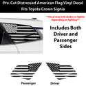 Fits Toyota Crown Signia 2025-2027 Quarter Window American Flag Vinyl Decal Stickers - Bogar Tech Designs