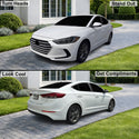 Fits Hyundai Elantra 2017-2018 Full Headlight Taillight Precut Smoked PPF Tint Kit Film Overlay  - Bogar Tech Designs