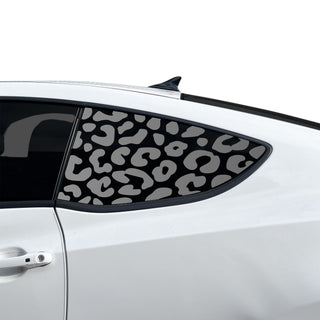 Fits Hyundai Genesis Coupe 2010-2016 Animal Leopard Cheetah Cow Window Vinyl Decal Stickers - Bogar Tech Designs