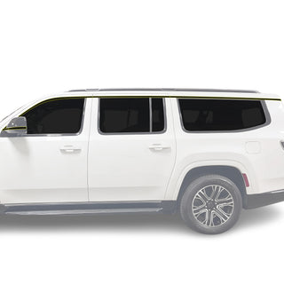 Fits Jeep Grand Wagoneer L 2026-2027 Vinyl Chrome Delete Grille Blackout Decal Stickers Overlay Film - Bogar Tech Designs
